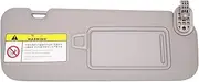 Car Inner Gray Sun Visor Shield Shade Board Fit for Hyundai Elantra 2016-2020 Replaces 85220F0100, Right