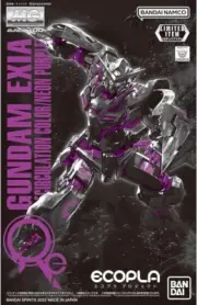 BANDAI MG 1/100 ECOPLA LIMITED GUNDAM EXIA RECIRCULATION COLOR NEON PURPLE JP