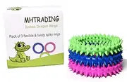 Spikes Dragon Rings - Spiky Sensory Ring/Bracelet Fidget Toy, Fidget Toy relieves Stress Reducer, ADHD, Anxiety and Autism