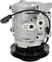 4431081 12V Air Conditioning Compressor Compatible For Hitachi Excavator ZX185USR