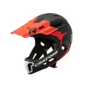MTB Helmet Mountain Bike Bicycle CRATONI C-maniac 2.0 MX Black-Red 58 To 61 CM
