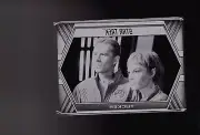 Star Trek Inflexions card #94 Black Printing Plate Tucker's and T' Pol's