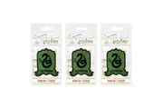 3x Wizarding World Harry Potter Themed Slytherin Fabric Iron-On Decorative Patch