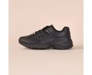 Mens Fila PU Sneakers - Tortona - Black