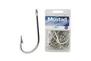 Mustad 7766d - Size 4 Qty 50 - Tarpon Ringed Duratin