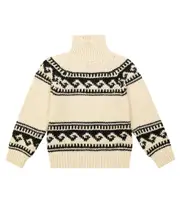 [The New Society] The New Society Andy jacquard turtleneck sweater Y 8 beige