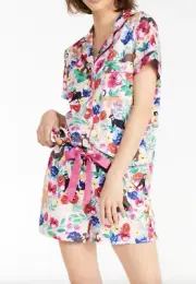 NEW PETER ALEXANDER DISNEY THE JUNGLE BOOK FLORAL SHIRT + SHORTS PJ SET S $139.9