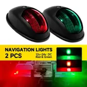 2Pc LED Navigation Light Nav Lamp Side Mount Port Starboard Marine Yacht Boat AU