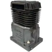 Unbranded Air Compressor Part Oil Lubricated Aluminum In-Line Twin Cylinder Pump