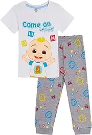 [CoComelon] Boys T-Shirt + Joggers Set JJ Tracksuit Set Top Matching Daywear Holiday Outfit