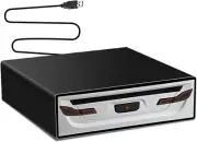 Car Stereo External Car Universal CD Player USB Connection Portable CD Player fo
