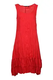 Frilled Hem Dress--GOR-102134S1