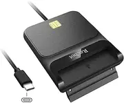 CAC Reader USB C, Military CAC Card Reader, Compatible with Windows, Mac OS and Linux
