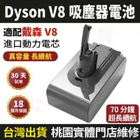 在飛比找樂天市場購物網優惠-保固18個月【現貨 隔日達】適用Dyson V8電池 988