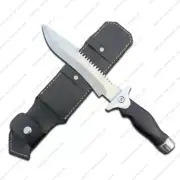 Jill Valentine Resident Evil Carbon Steel Handmade Replica Knife Leather Sheath