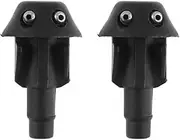 ZAPYVET 2Pcs Car Front Windscreen Wiper Washer Nozzle Jet Spray, for Peugeot, 106 205 206 306 506 643871 windscreen Washer Jet Automotive Wiper Spray Nozzle