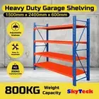1.5M*2.4M*0.6M Storage Garage Warehouse Rack Shelving Bench Steel 800KG-1524BO