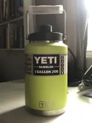 YETI Rambler - 1 Gallon Jug W/ Magcap Dock (Chartreuse)