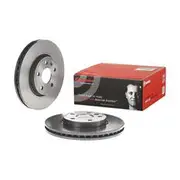 Brembo Prime Vented Brake Rotor - Single - 09.B355.11