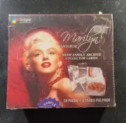 Marilyn Monroe Shaw Family Archive Cards Sealed SAMPLE Box - SUPER RARE VARIANT!