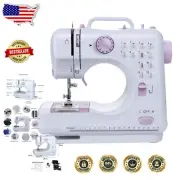 Mini Electric Sewing Machine with Double-Line and 12 Built-in Stitch Patterns