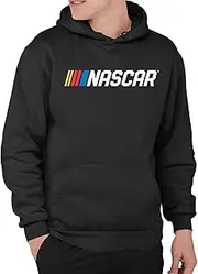 Junk Food Standard NASCAR-Logo Collection-Officially Licensed Adult Pullover Fleece Hoodie for Men and Women