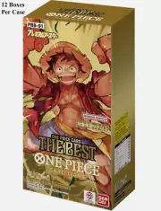 One Piece Japanese PRB-01 The Best Booster Case US SELLER