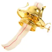 Oil Lamp Wick Kerosene Burner with Handle Replacement Lamps