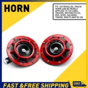 2x Super Loud 110dB Universal Motorcycle Car Electric Bike Horn ATV Waterproof (for: Daihatsu)