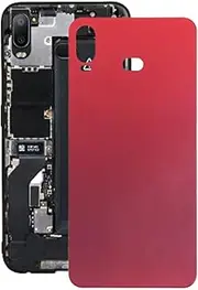 HUOLUNGJIN Replacement Battery Back Cover for Samsung Galaxy A71,Housing Door Repair Part for Galaxy A71 (Red)