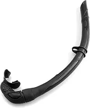 Silicone Foldable Snorkel with Compact Storage Case Women Men Roll Up Snorkel Wet Breathing Tube for Snorkeling