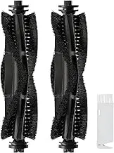 YBVABE Main Brush for Dreame L20 Ultra, L10s Pro Ultra Heat, L10s Ultra, L10s Plus, D10s Plus, D10 Plus, D9 Max, D9, L10 Pro, Z10 Pro, L10 Prime, L30, X30, X40 Ultra Pro Robotic Vacuum Cleaner(2 Pack)