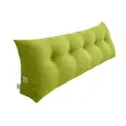 180cm Green Triangular Wedge Bed Pillow Headboard Backrest Bedside Tatami Cushio