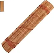 MUCKLILY Bamboo Roller Blind Elegant Outdoor Bamboo Shade for Patio Garden Sun Protection Heat Insulation Versatile Window Treatment for Tea Rooms Hotels