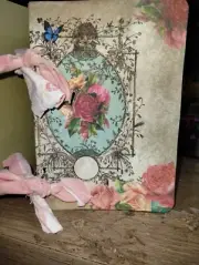 Secret Garden Junk Journal Scrapbook USA Seller