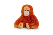 Keeleco 18cm Orangutan Kids Children Animal Soft Plush Stuffed Toy Red 3y+