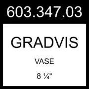 IKEA GRADVIS Vase Pink 8 ¼" 603.347.03