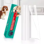 FTSTC Door Protector from Dog Scratching, [Thicken Vinyl] Heavy Duty Flexible Co