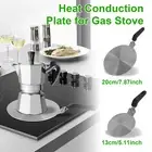 Heat Diffuser Plate Stainless Steel Induction Adapter Plate 13cm/20cm xiWPn