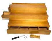 Spice Rack Organizer 3 Tier Countertop Step Spice Shelf W/3 Drawers For Kitchen