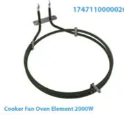 BAUMATIC BEKO EURON OVEN FAN ELEMENT EP6004SX EP6004WH EP60M8SX