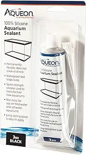 Aqueon Aquarium Silicone Sealant Black 3 Ounces