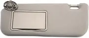 FCFZBTBNM Fit for Toyota Corolla 2014 2015 2016 2017 2018 Car Front Left/Right Sun Visor Panel Sunvisor with Makeup Mirror Car Interior Car Sun Visor(Grey Left)