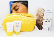 Supergoop Unseen Sunscreen Glow Screen Triple Prep Mini Travel Set Mesh Bag 4pc