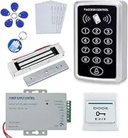 OBO HANDS Full Complete Kit for Door Access Control System T11 Card reader+180KG Magnetic Lock+Power Supply+Exit Button+10pcs ID Key Cards