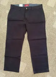 Men's Size 38 X 30 Coleman Stretch Utility Work Pants Dark Gray Tear Resistant