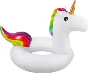 AirTime Giant Unicorn or Pegasus Swim Ring Pool Toy Jumbo Oversized Inflatables