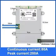ANT 7S-16S 40-325A SMART BMS LiFePo4 Li-ion LTO Battery Protect Board Bluetooth