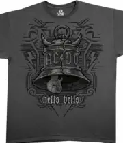 AUTHENTIC AC/DC BIG BELLS HARD ROCK MUSIC ANGUS BAND T TEE SHIRT M L XL 2XL