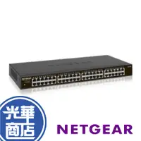 在飛比找蝦皮購物優惠-【免運直送】Netgear GS348 - 48埠 1000